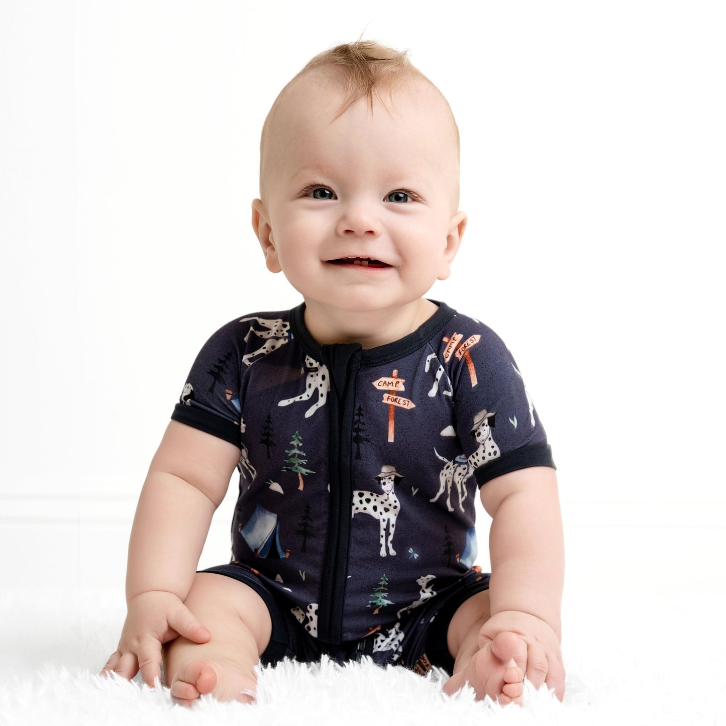 Ruffin' It Short Sleeve Romper