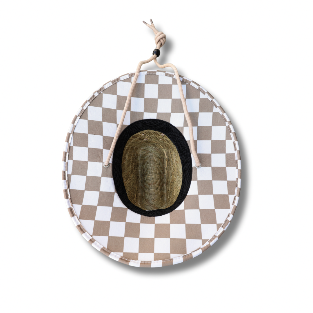 Neutral Wave Watcher Straw Hat