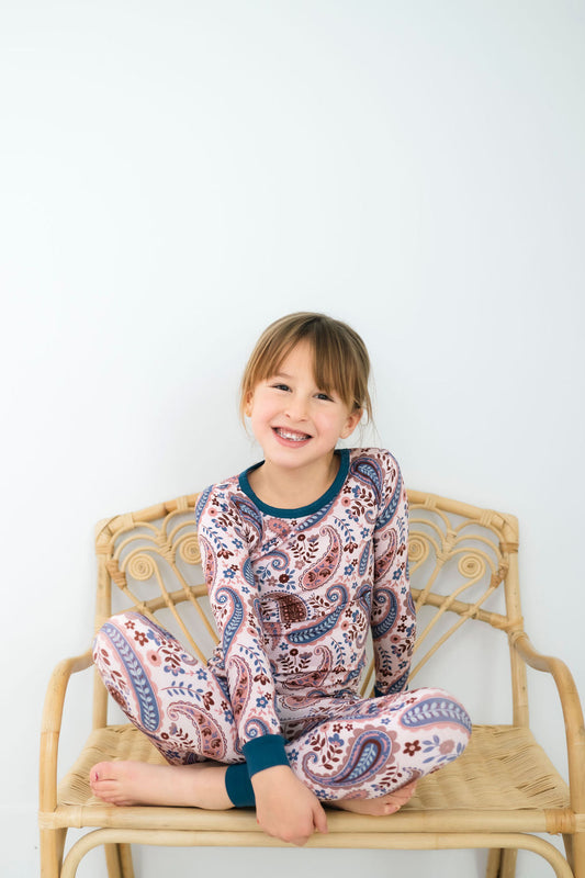 Pretty in Paisley Long Sleeve PJs