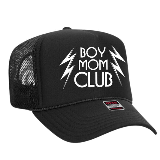 Boy Mom Club trucker