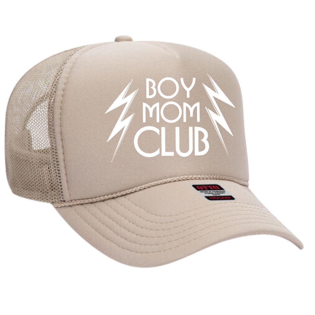 Boy Mom Club trucker