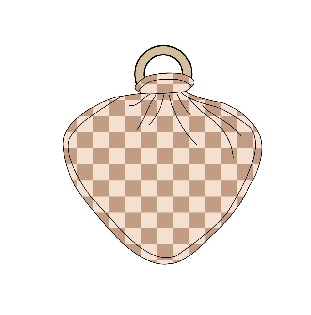 Beige Checker - Lovey