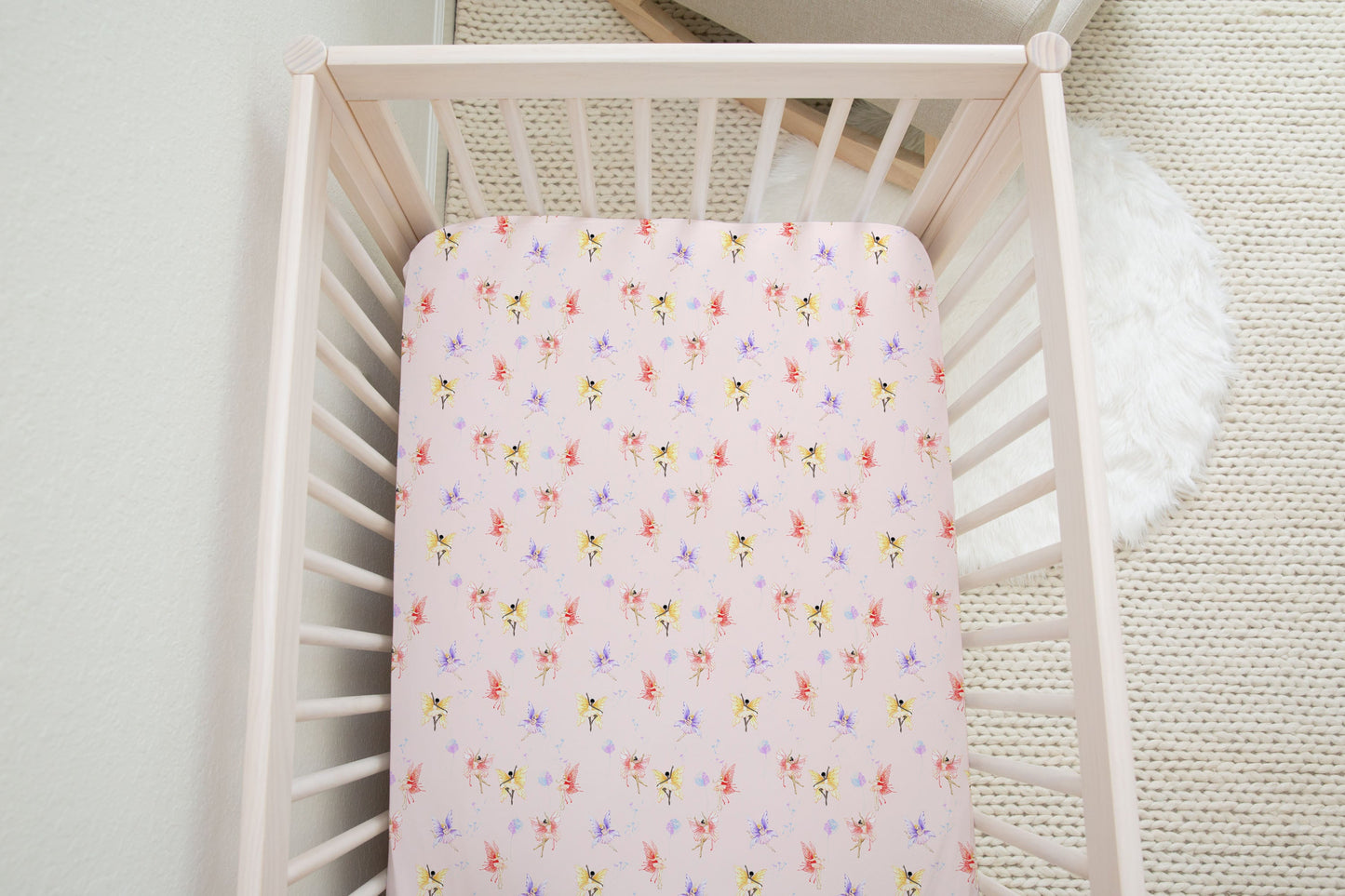 Neverland Fairies  Crib Sheet