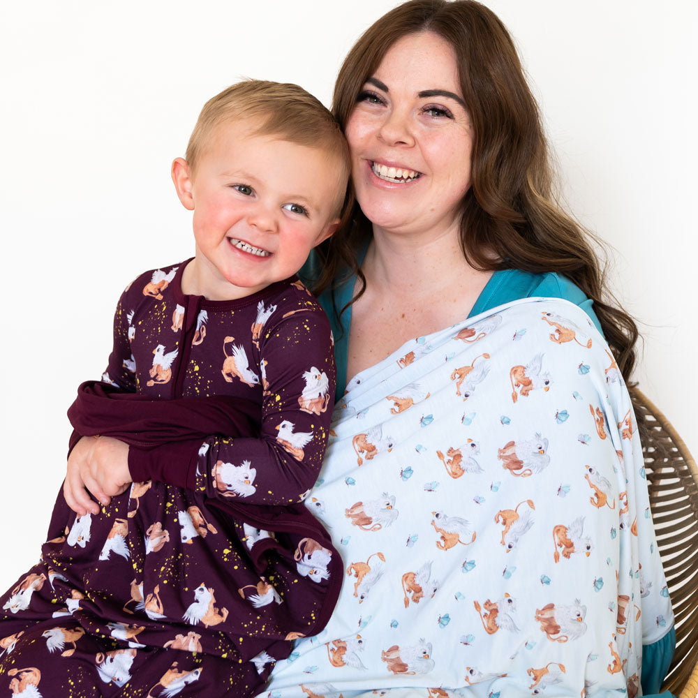 Griffin Bamboo Convertible Footie (2T-4T)