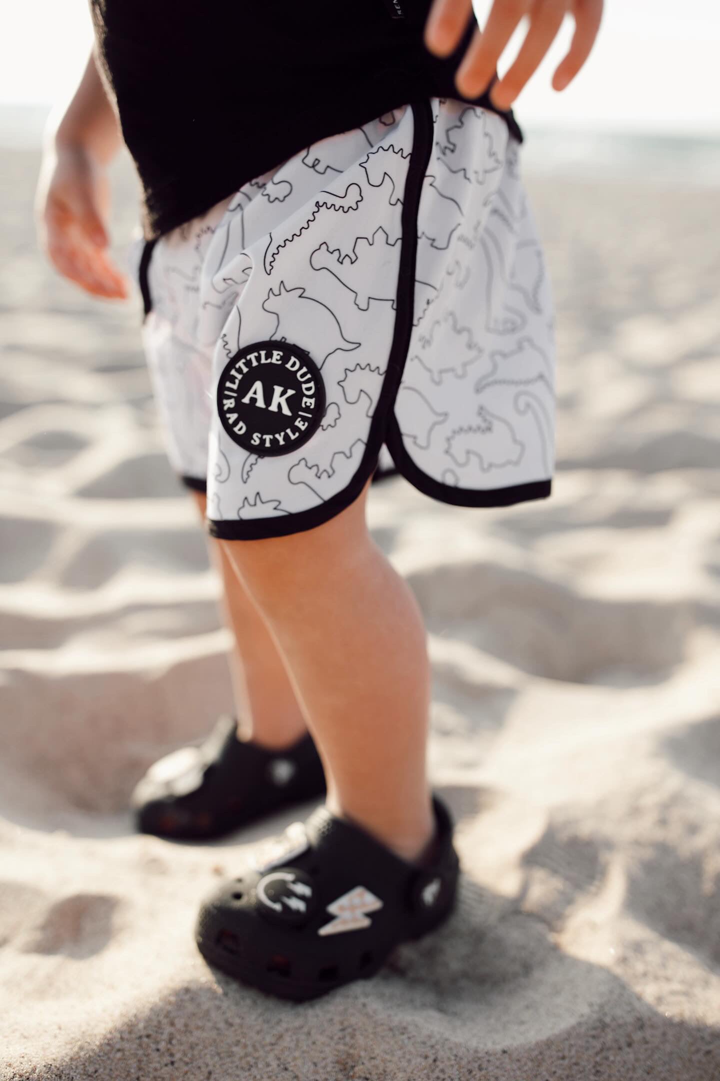 Dino Swim Trunks-  (CALLA X AK COLLAB)