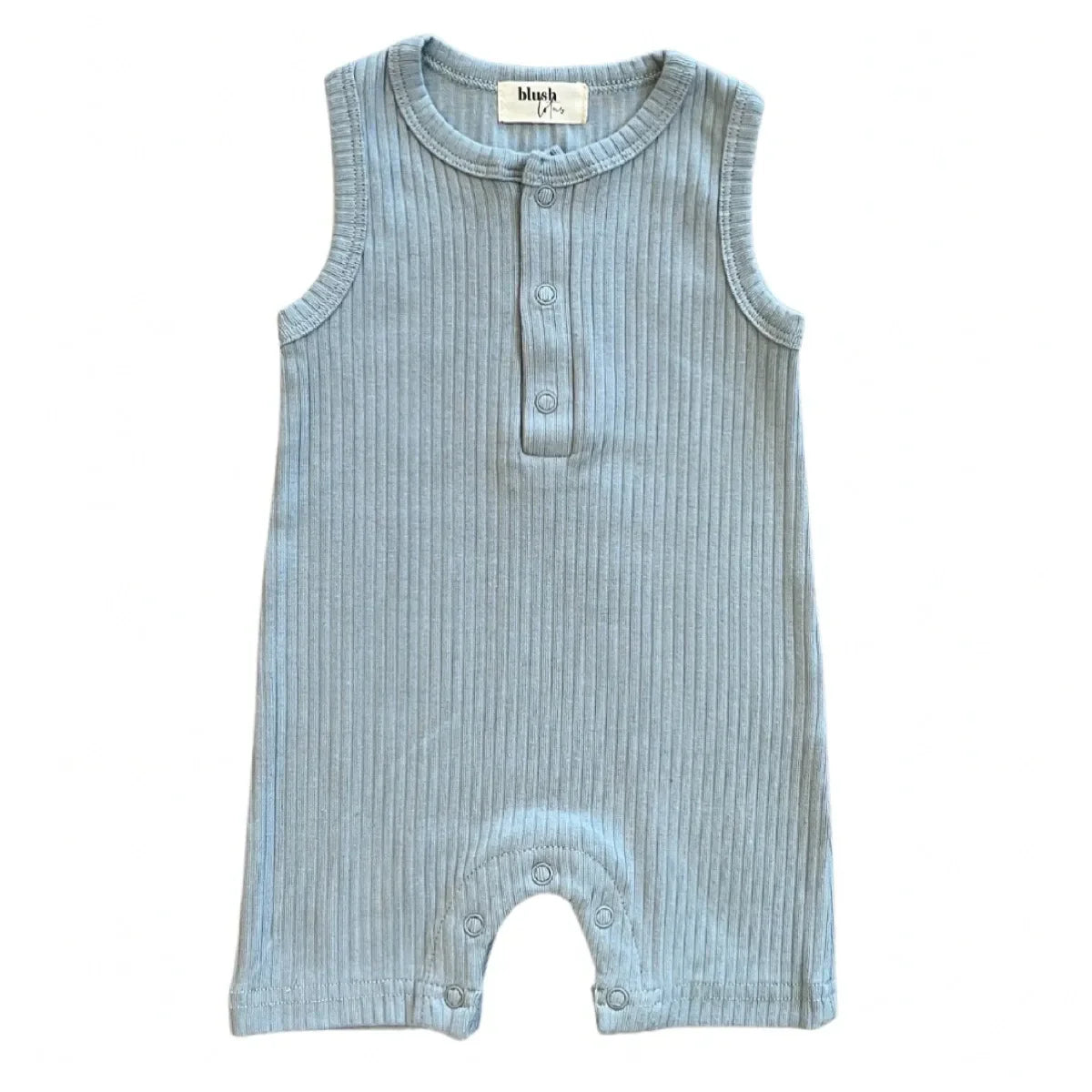 Merrick Romper - Dusty Blue