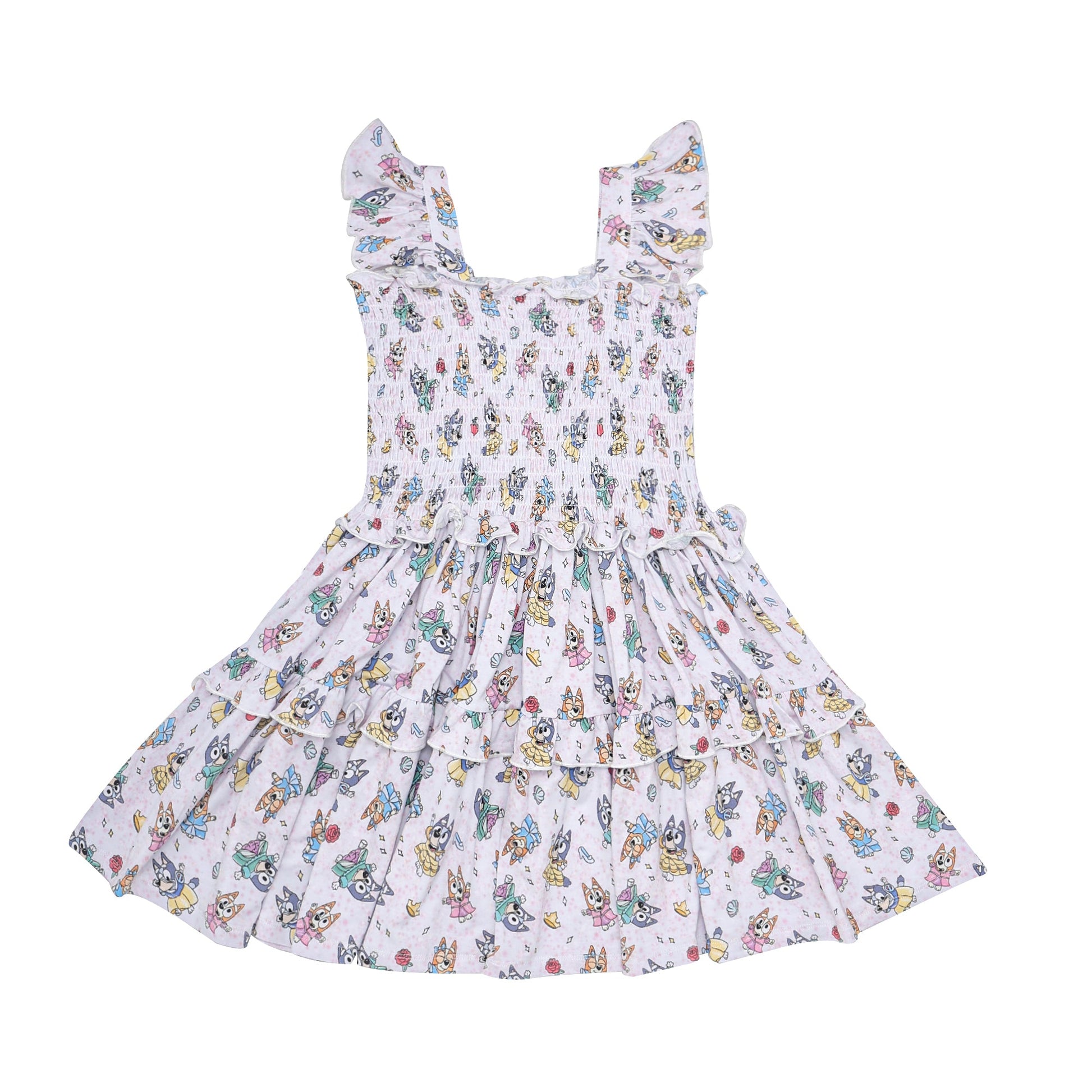 Princess Pups Smocked Dress – Top Notch Designs USA Princess Pups Smocked Dress – Top Notch Designs USA