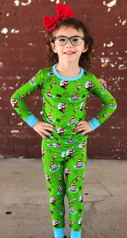 Tis The Sea-Sun 2pc Pajama Set