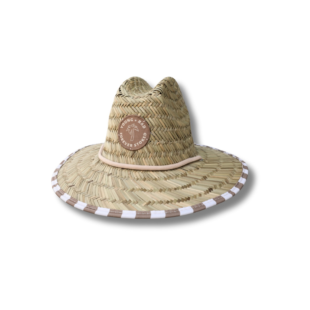 Neutral Wave Watcher Straw Hat