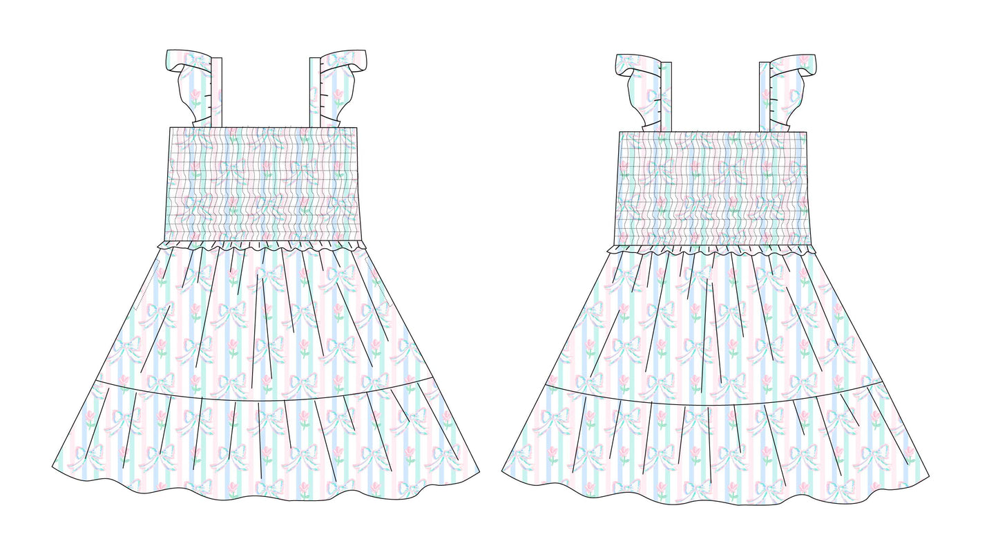 Lila - Smocked Dress