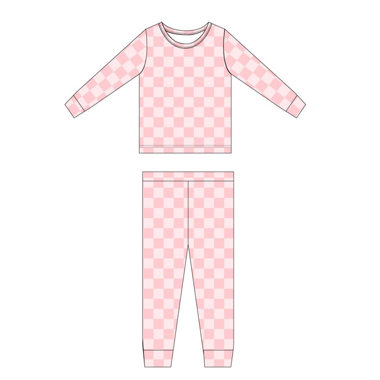 Bubblegum Checkers - Set