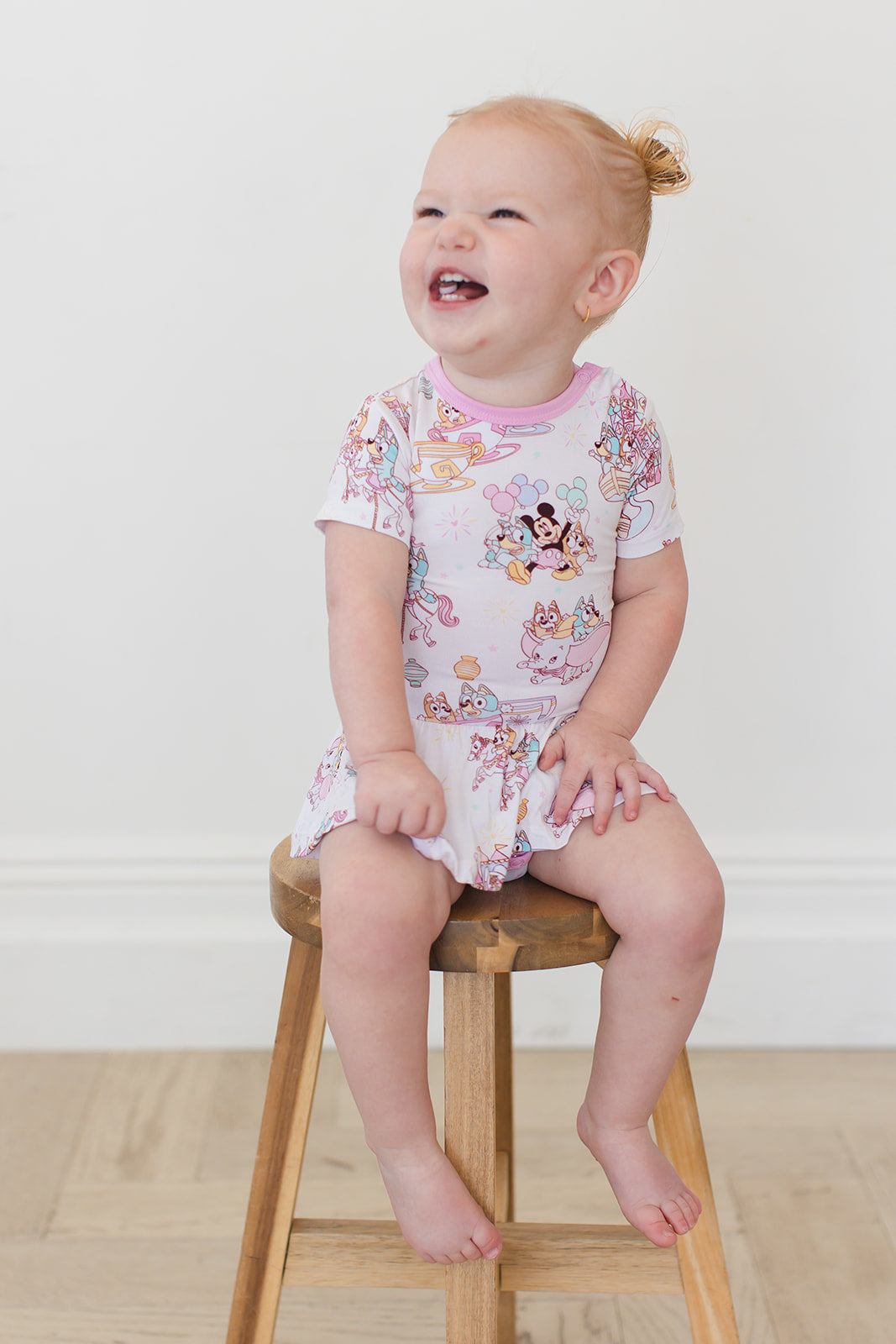 Pastel Park (Cotton Candy) - Bodysuit Dress