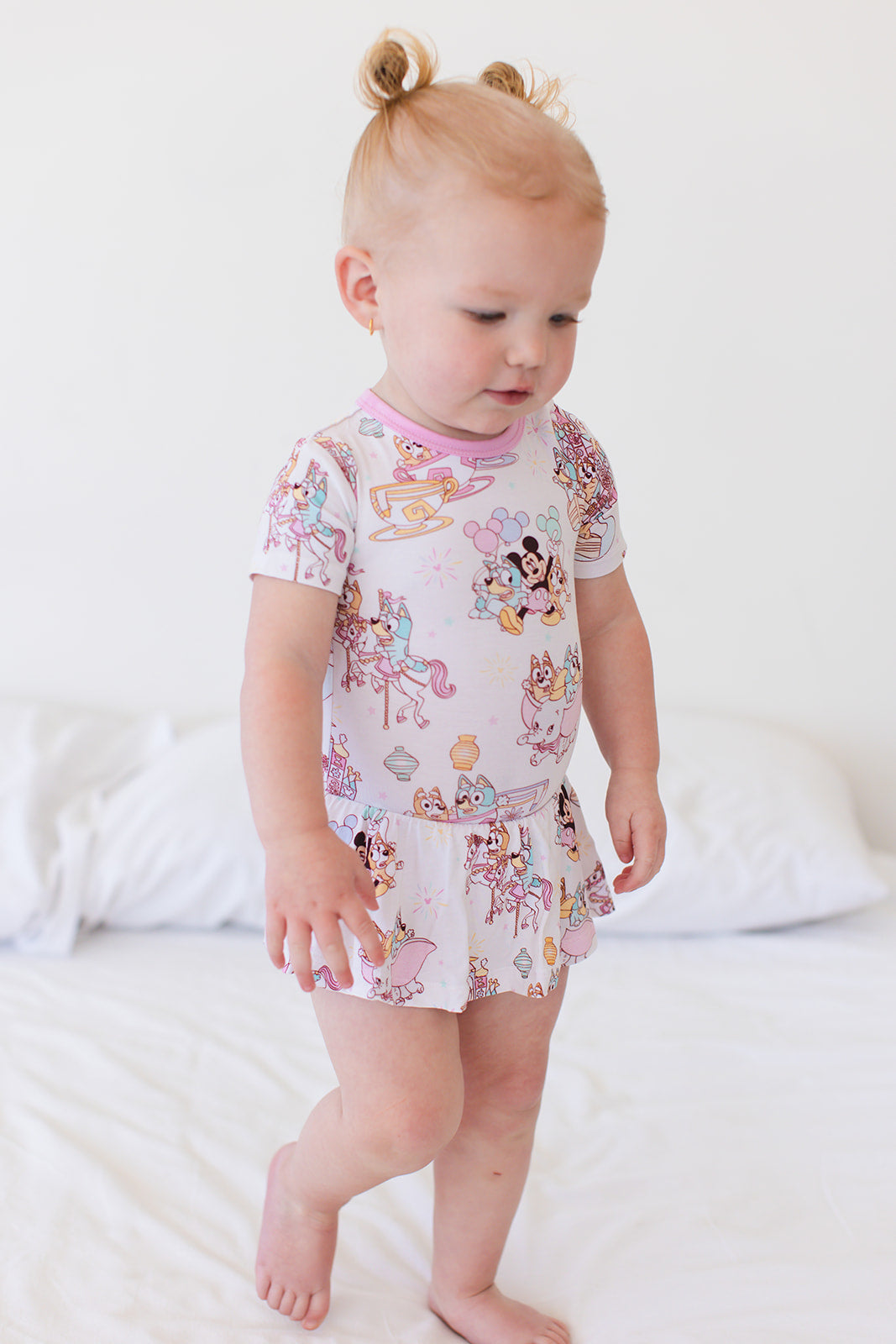 Pastel Park (Cotton Candy) - Bodysuit Dress