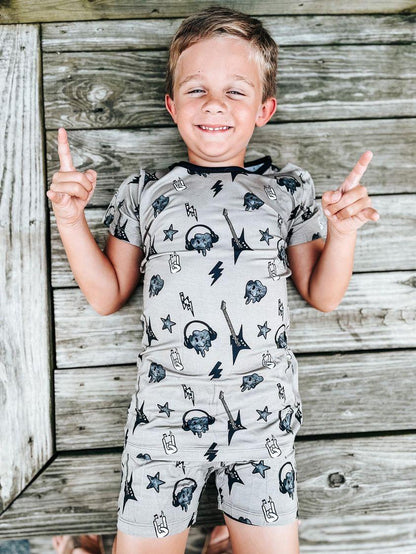 Rock On Rockstar 2 Piece Short Set
