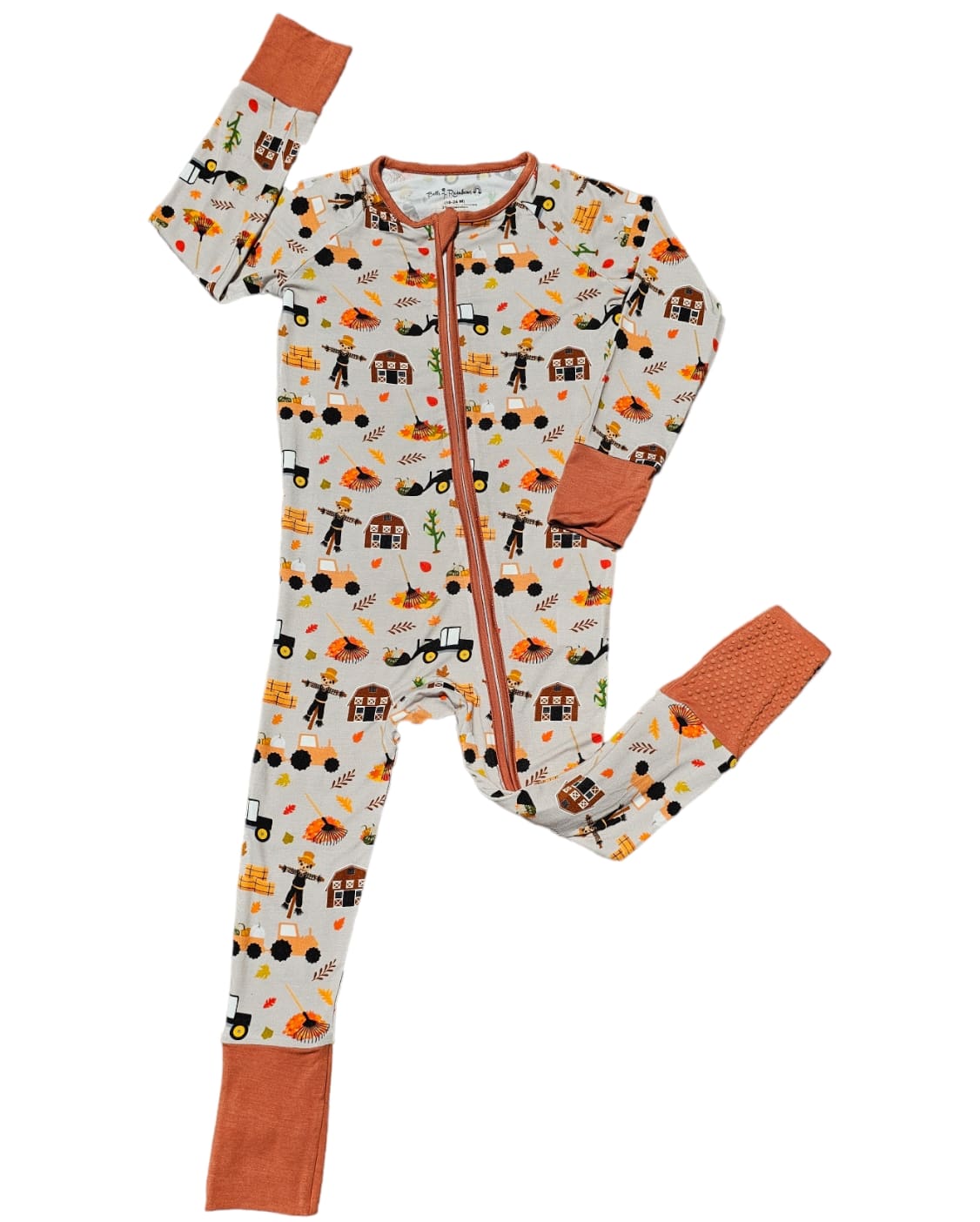 Fall Vibes & Everything Nice Convertible Footie Pajama
