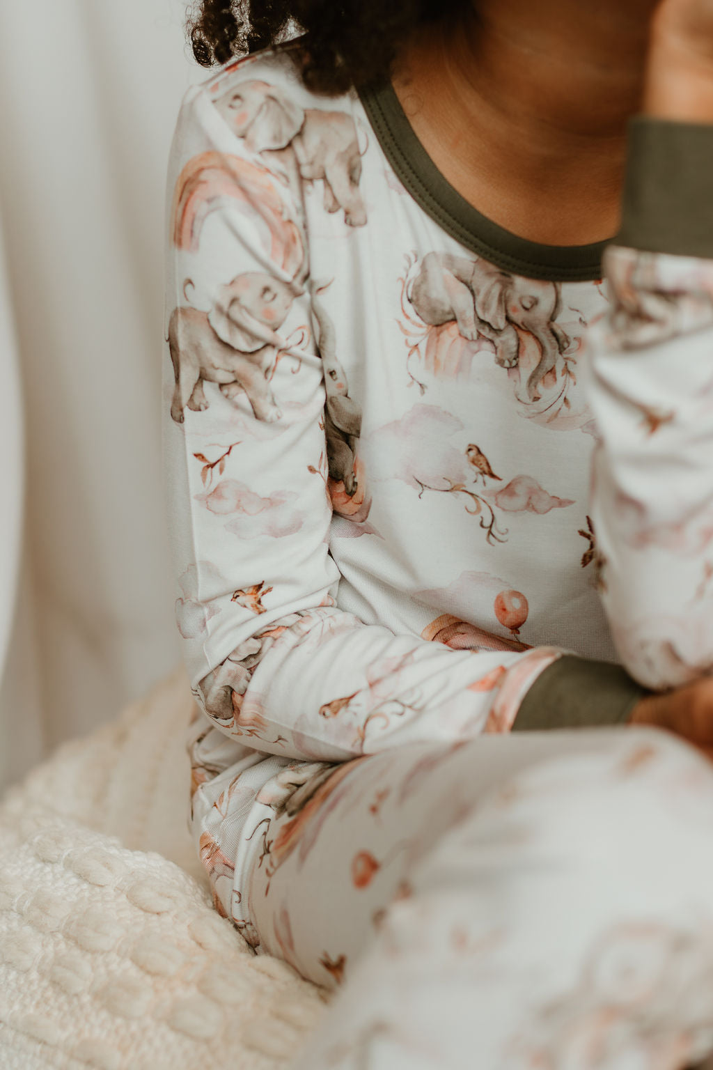 Ellie (Elephant) Long Sleeve PJ's