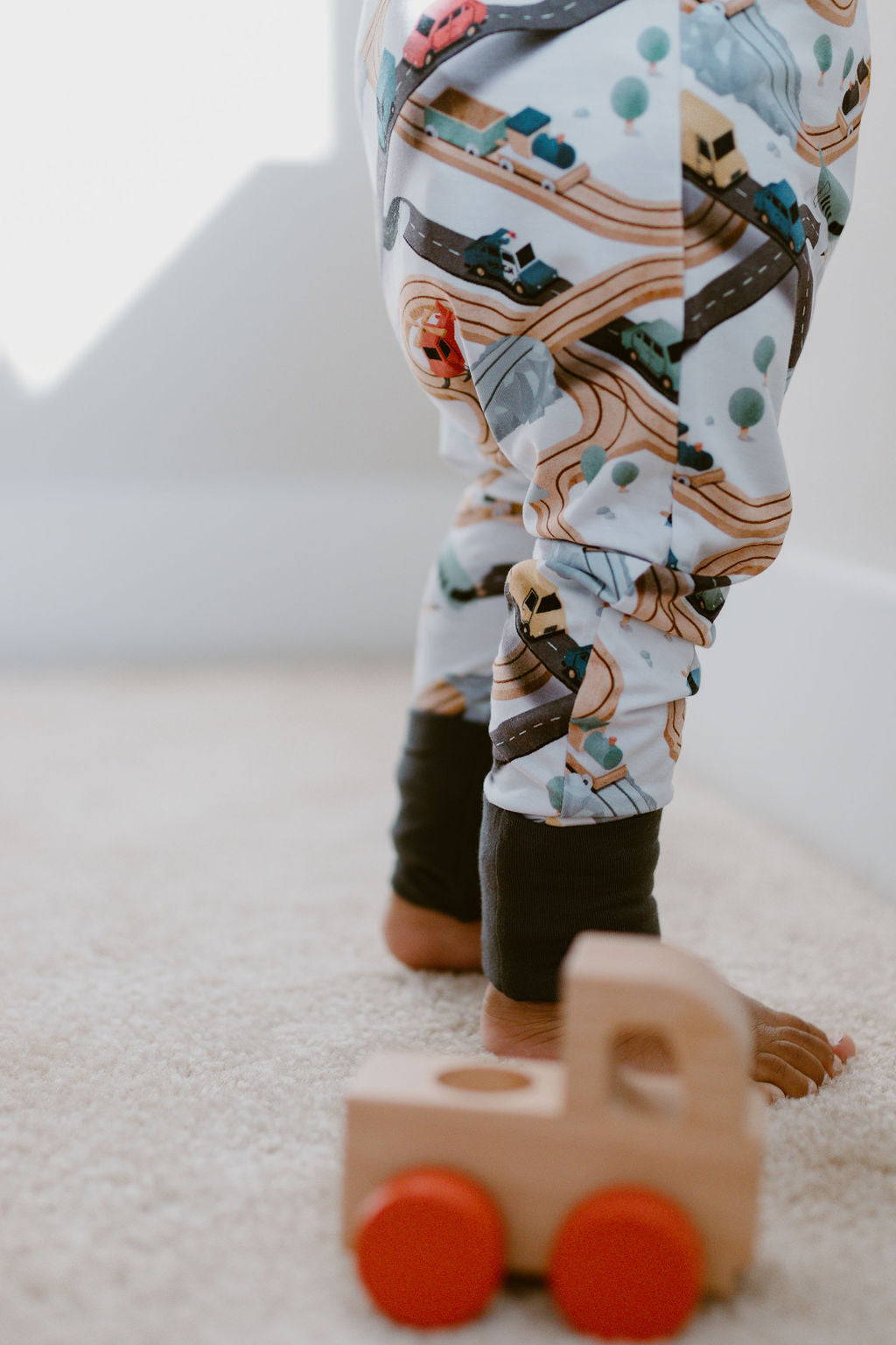 Traffic Jammies (Cars) Romper