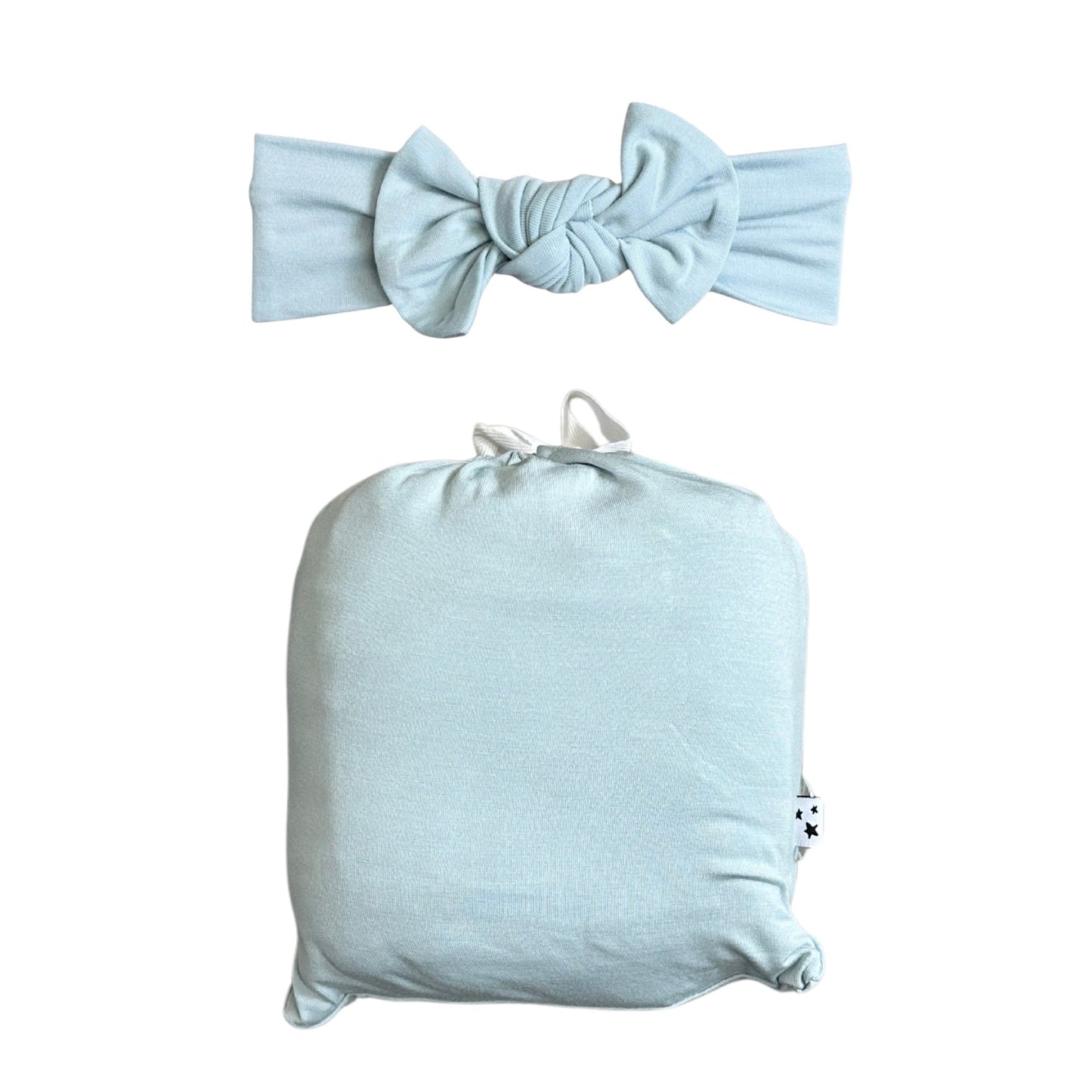 Powder Blue - Swaddle Set