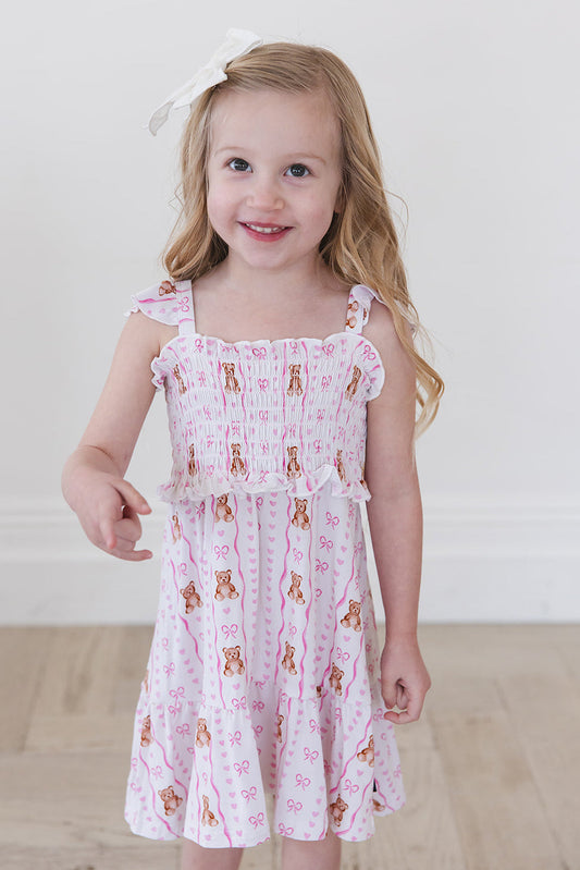 Cherie - Smocked Dress