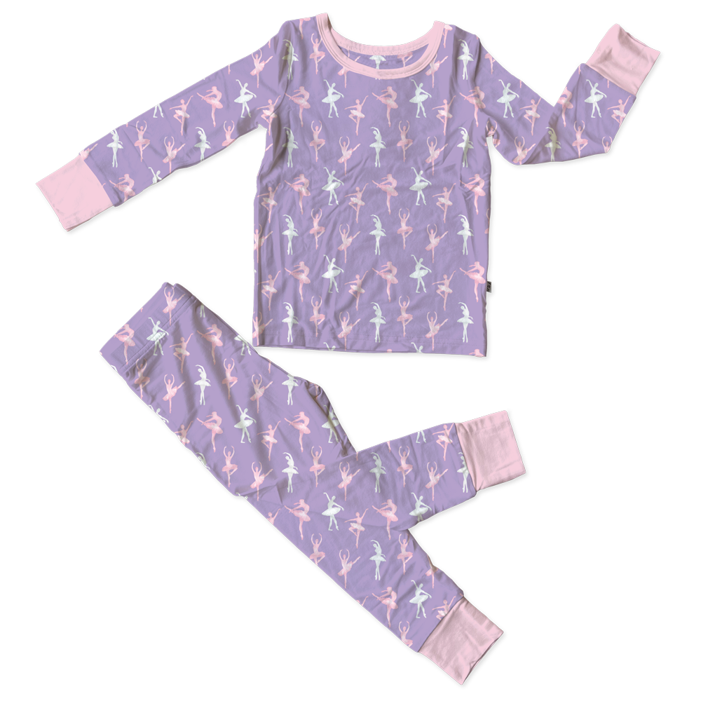 Lillian Ballerinas Bamboo 2-Piece Long Sleeve Set