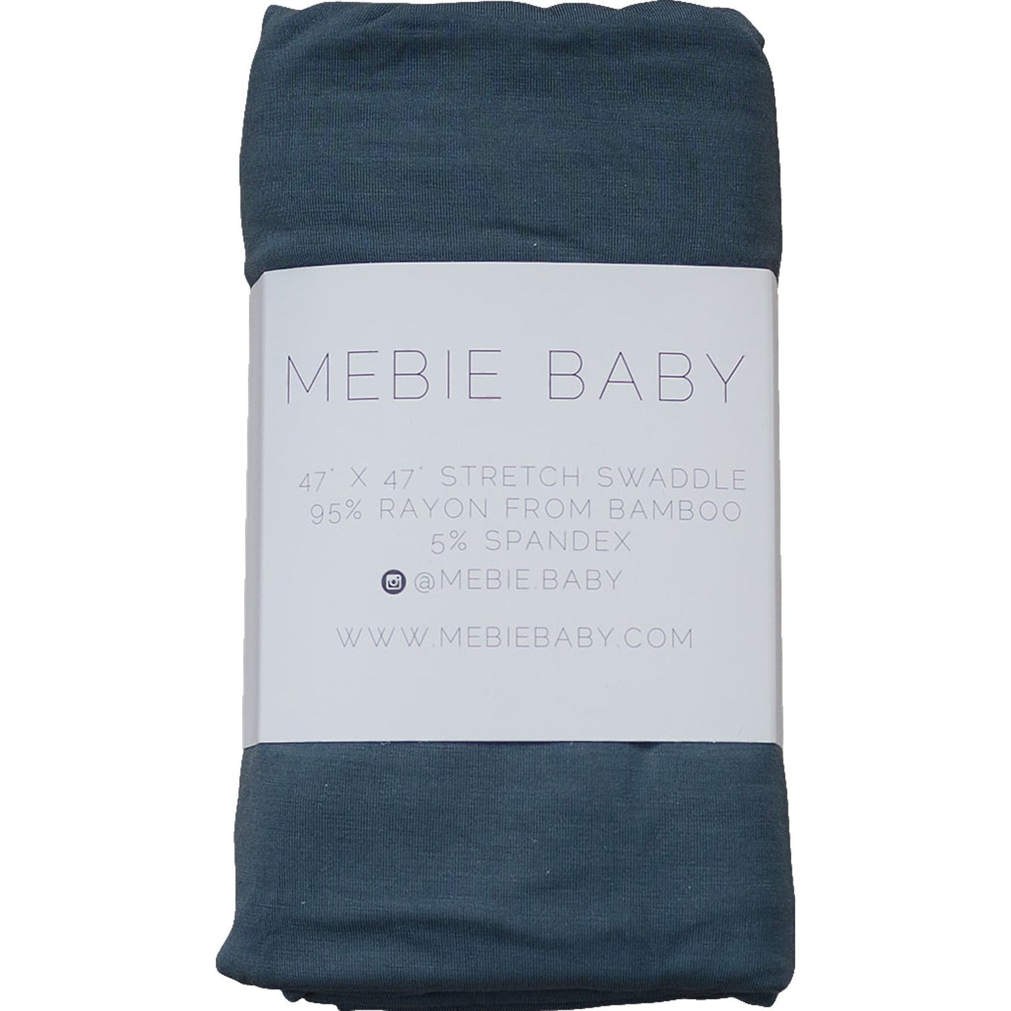 Charcoal Bamboo Stretch Swaddle