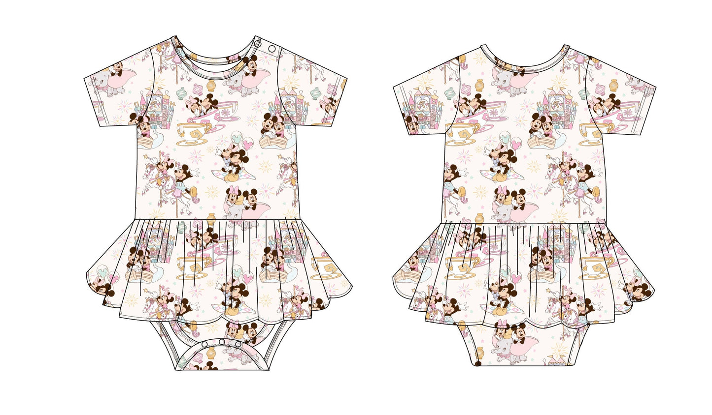 Enchanted Escapades - Bodysuit Dress