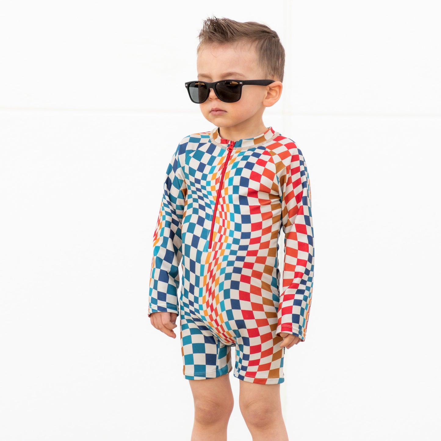 RASH GUARD- Groovy Check