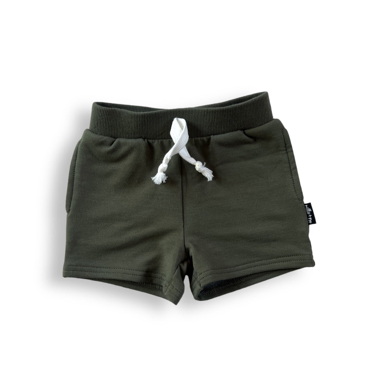 BAMBOO JOGGER SHORTS- Moss