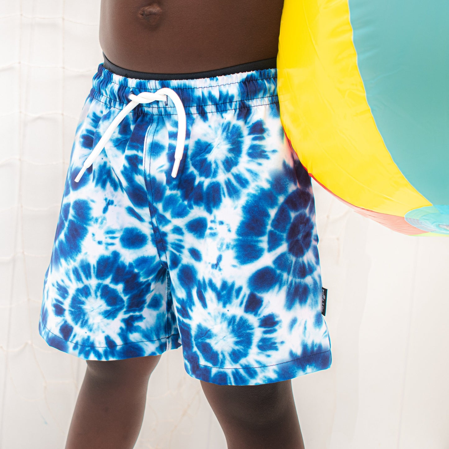 BOARD SHORTS- Blue Tie Dye