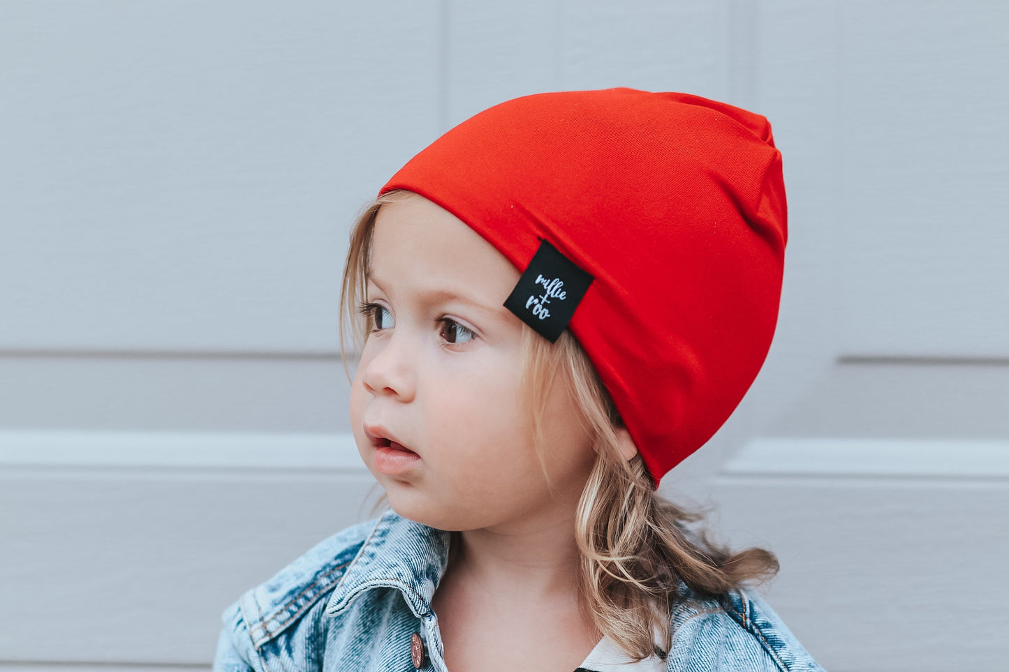 BEANIE- Red Brushed