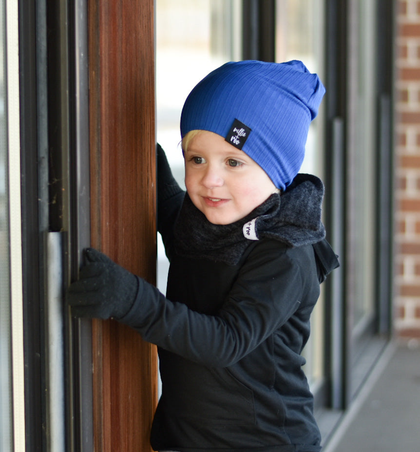 BEANIE- Royal Chunky Rib