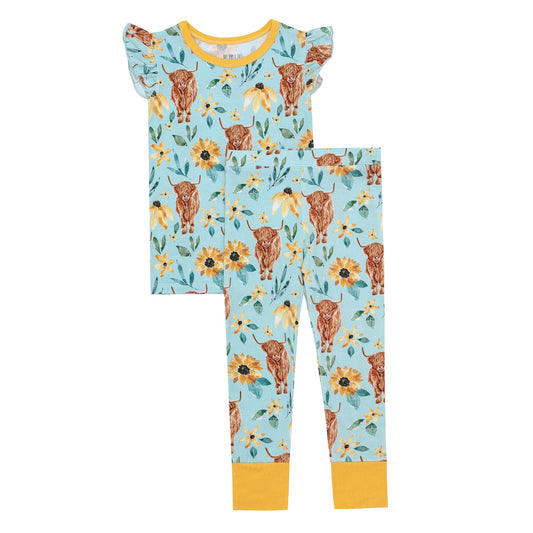Highland Blooms Two Piece Set