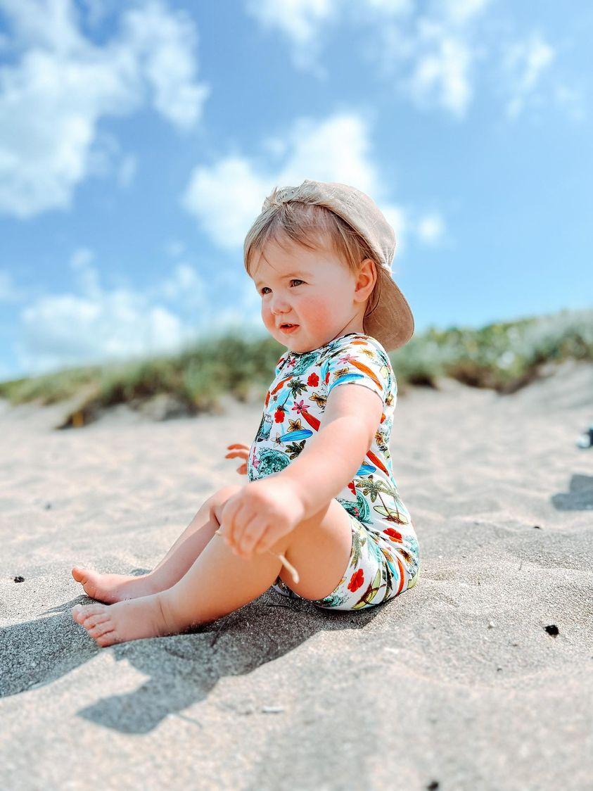 Beach Vibes Only Surf Bamboo Shortie