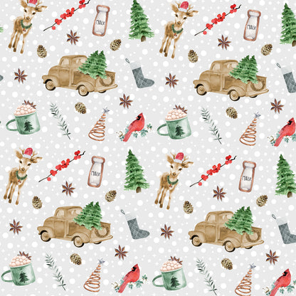 Holly Bells Convertible Footie Pajama