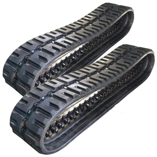 2 Rubber Tracks Fits JCB T180 320X86X50 13" Wide C-Lug Tread