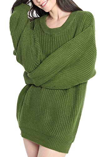 Womens Cashmere Oversized Loose Knitted Winter Sweater