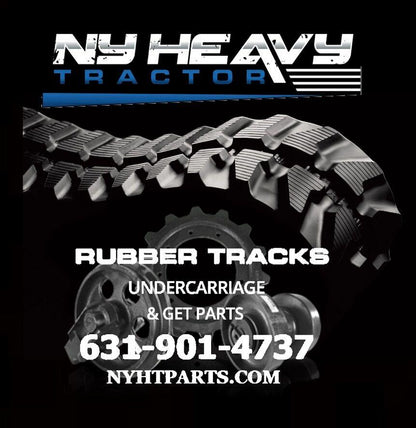 TWO NY HEAVY RUBBER TRACKS FITS MUSTANG RT2500 450X86X58