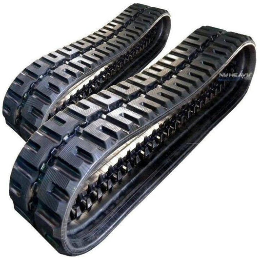 2 RUBBER TRACKS FITS TAKEUCHI TL8 C-LUG TREAD PATTERN 400X86X52 16" WIDE