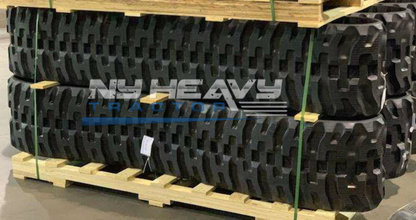 Two Rubber Tracks For Kubota SVL95 SVL95-2 450X86X58 Wavey H Tread Pattern