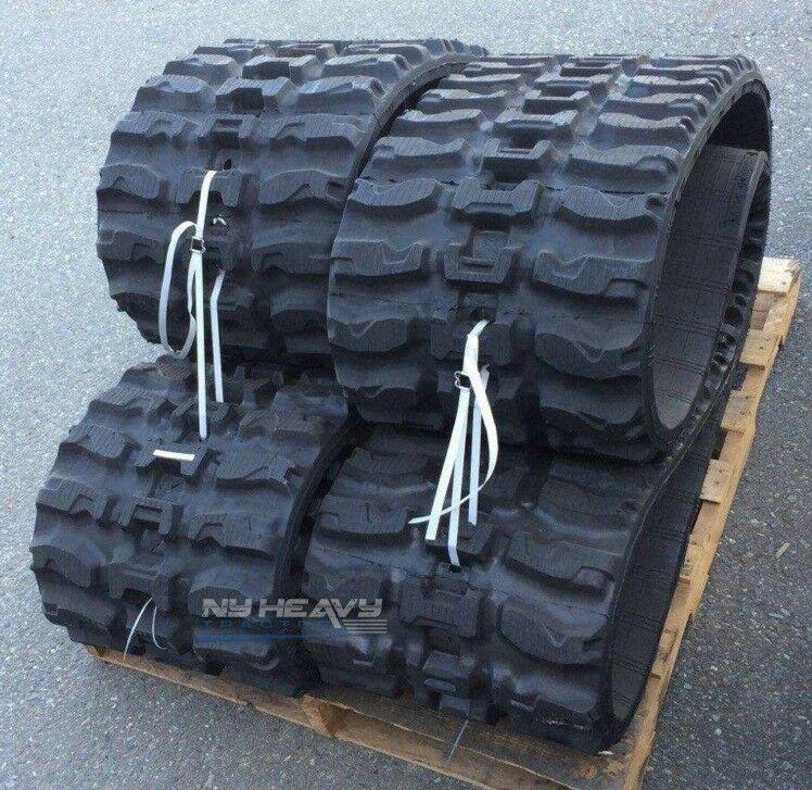 Two Rubber Tracks Fits Yanmar T210 T210.1 450X86X56 18" Q Tread