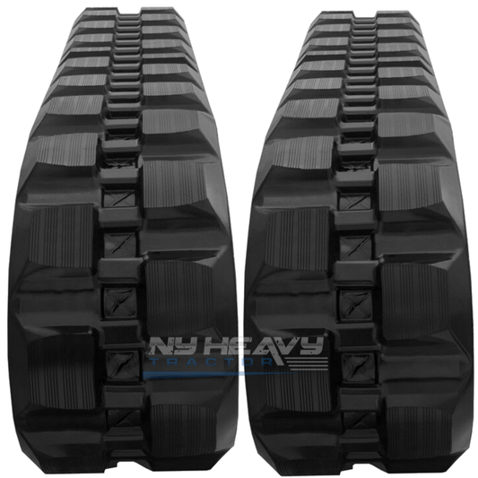 NEW RUBBER TRACKS ** SET of TWO ** FOR JOHN DEERE CT332 450X86X56 17.7"