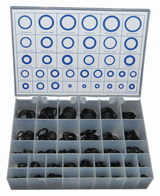 Metric O Kit-E - 500 piece kit contains the most popular European metric O-Ring sizes
