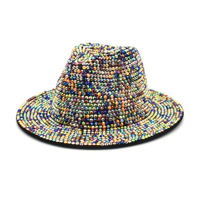 Spring Bling Rhinestone Fedora and Bucket Hat