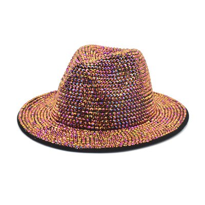 Spring Bling Rhinestone Fedora and Bucket Hat