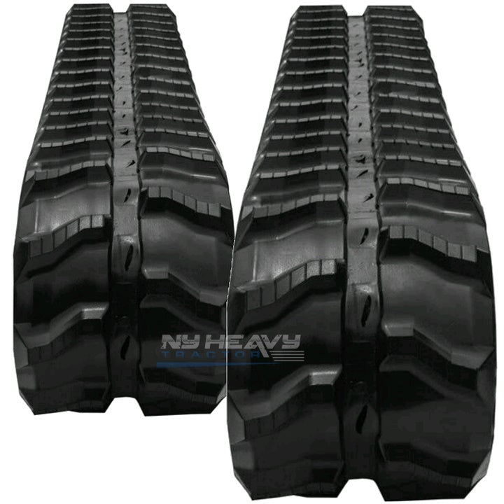 2 Rubber Tracks - Fits Hitachi UE10 UE12 UE15 UE15SR 230X72X42 Free Shipping