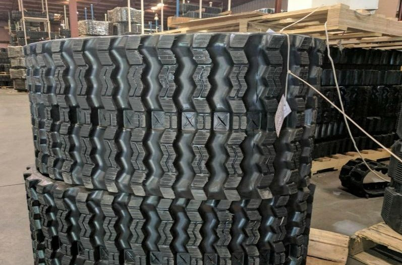 2 Rubber Tracks - Fits New Holland LS190B LS190 LS180 LS185 450X86X60 Zig Zag Tread