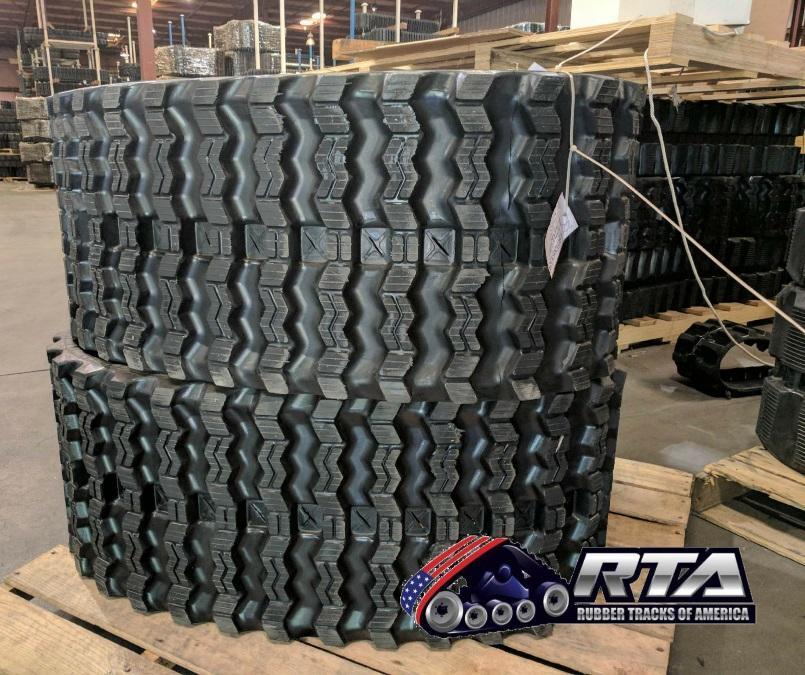 2 Rubber Tracks - Fits Case 465 95XT 450X86X60 Zig Zag Tread