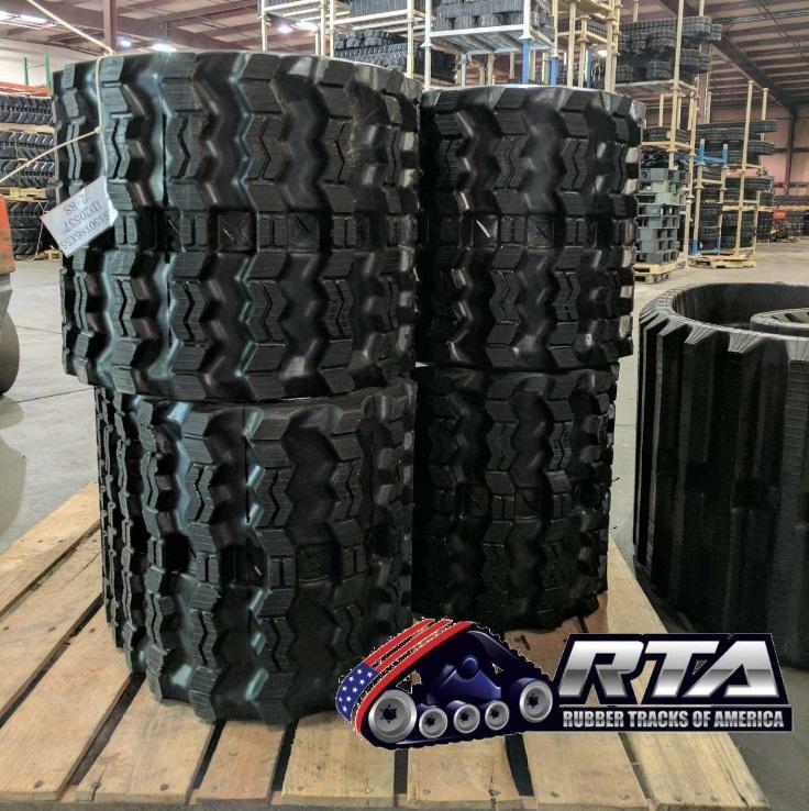 2 Rubber Tracks - Fits Case 465 95XT 450X86X60 Zig Zag Tread