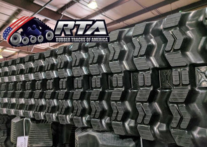 2 Rubber Tracks Fits Bobcat T200 400X86X52 Zig Zag Tread 16" Wide