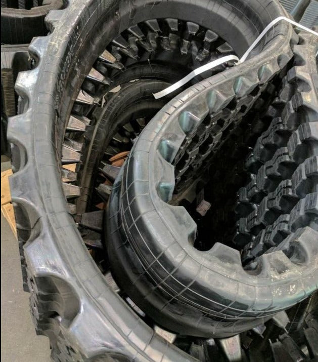 2 Rubber Tracks Fits Case 465 95XT 450X86X60 Zig Zag Tread 18"